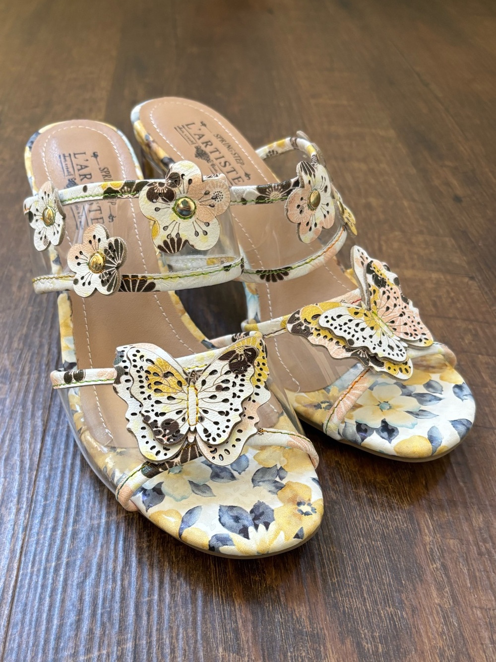 L'Artiste by Spring Step Adore Chunky Sandals Women’s Size 39/8.5